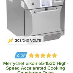Merrychef Oven Brand-new Selling Price 10,000  Pizza warmer Brand New selling price 600 hundred Thumbnail