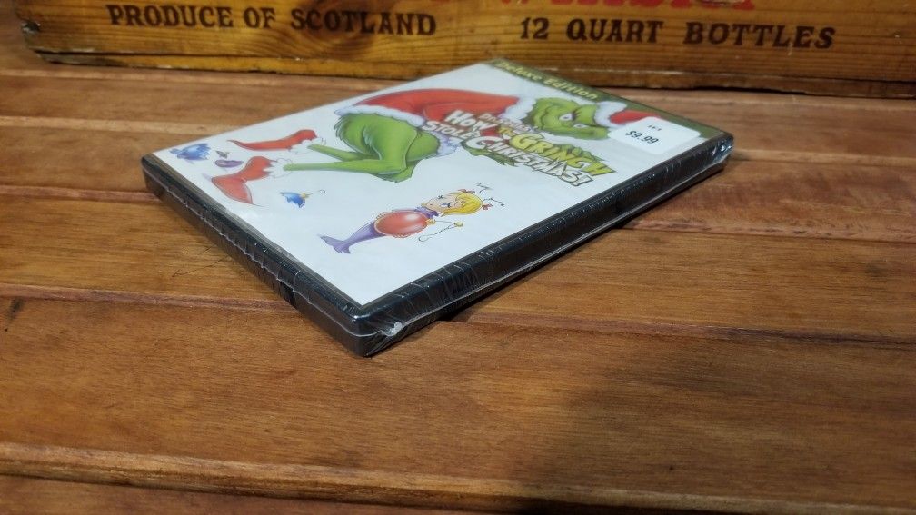 Dr. Seuss' How The Grinch Stole Christmas Delux Edition Brand New Sealed