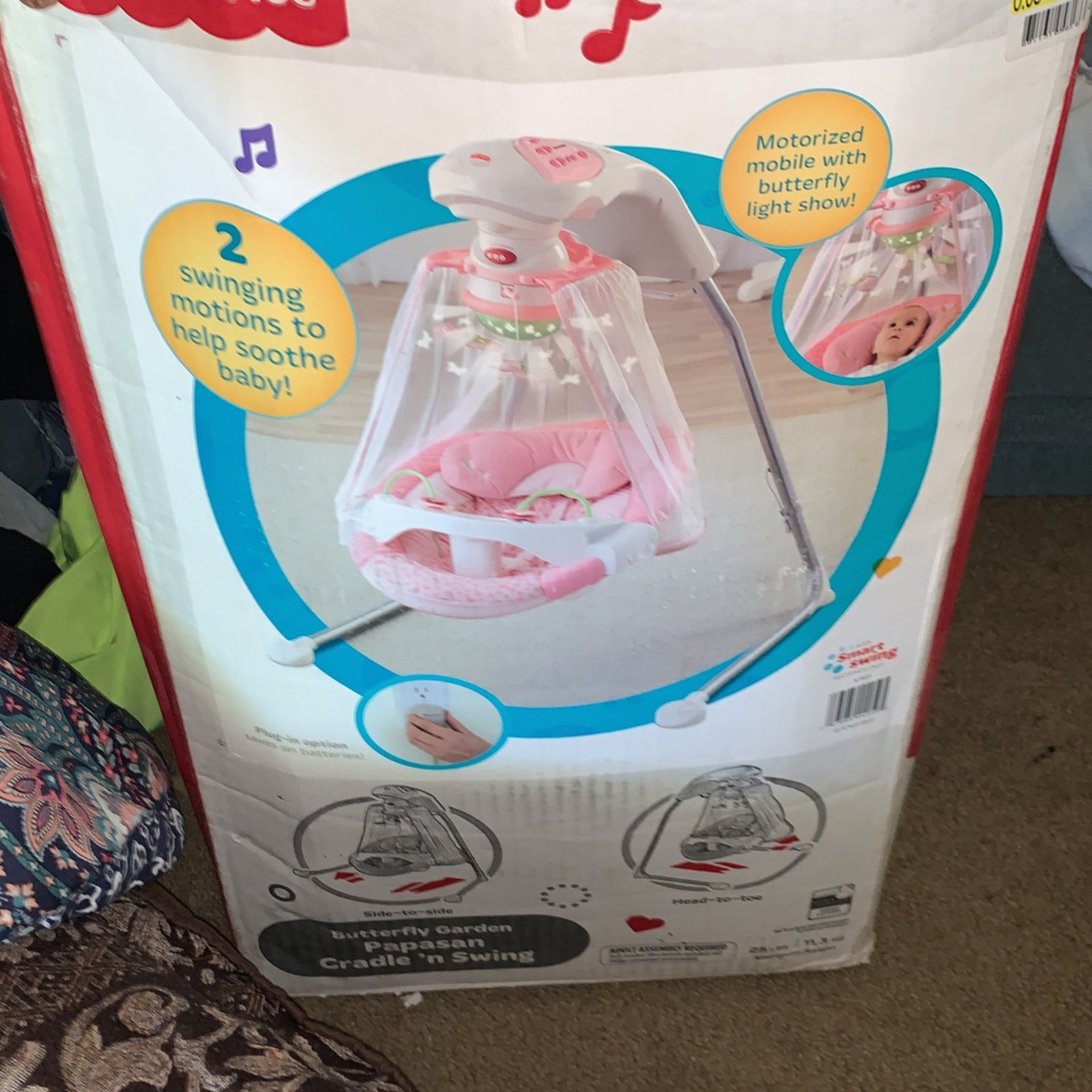 Fisher Price Cradle And Swing