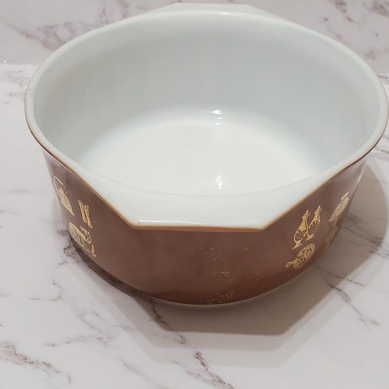 Vintage Pyrex Early American Casserole Dish