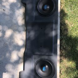 Polk Bass Box and Alpine Amplifier Thumbnail