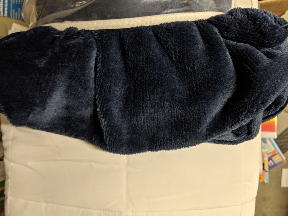 Weighted Blanket 12 pounds, new, Blue