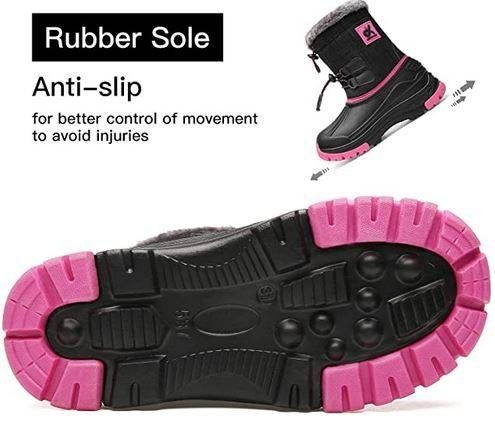 NEW size 10.5 Toddler Kids Snow Boots Boys & Girls Winter Boot