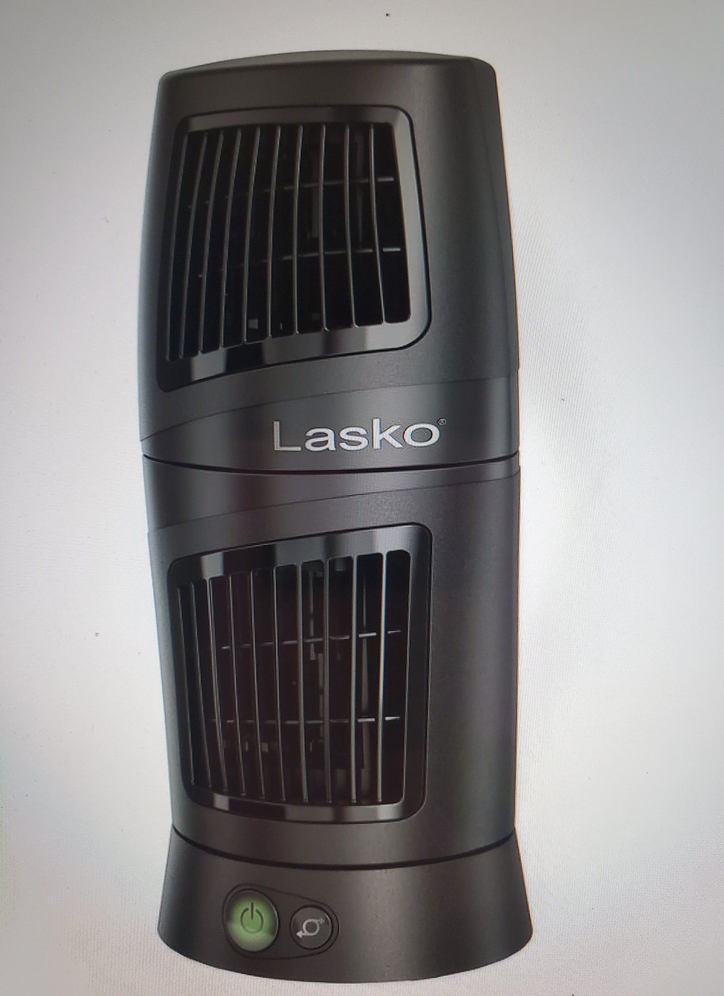 Lasko 12 in. Desktop Wind Tower Oscillating fan