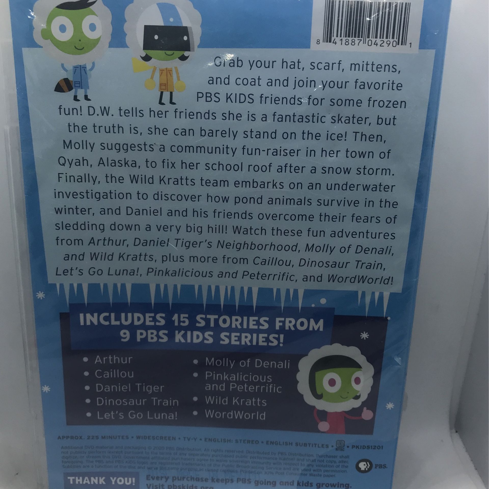 PBS Kids 15 Frozen Tales DVD 📀 New