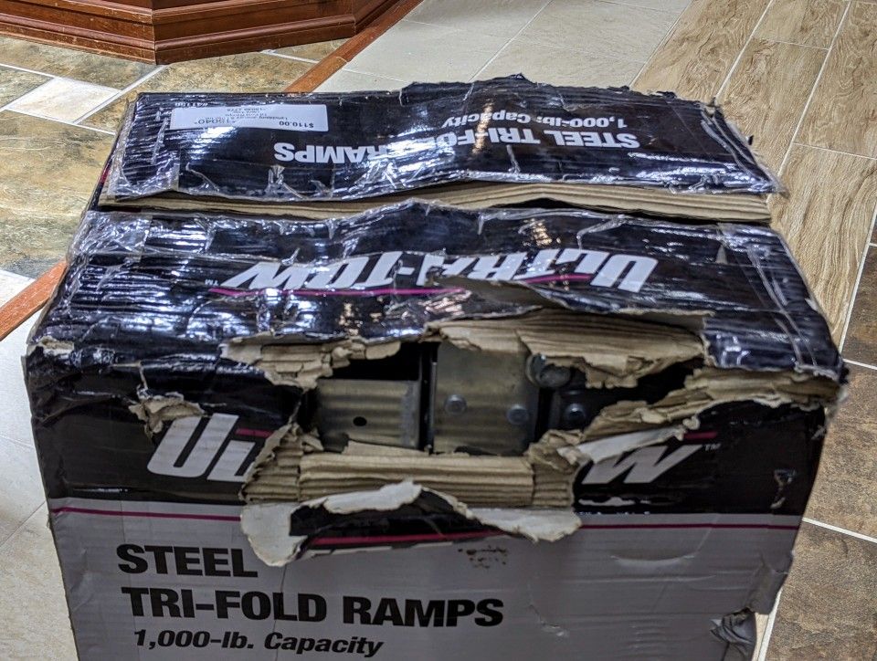 New Ultra-Tow Steel Trifold Ramps 1,000 lb capacity On sale
