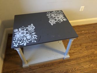 Painted End Table Thumbnail