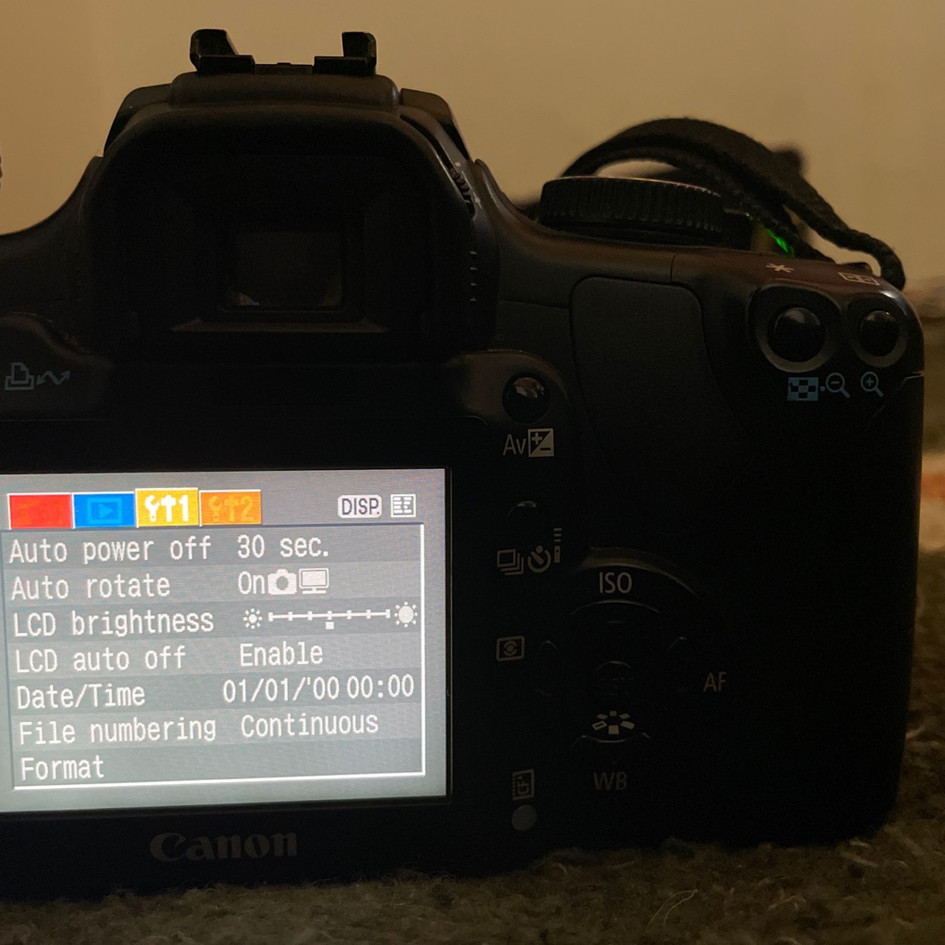 CANON XTI REBEL DSLR CAMERA