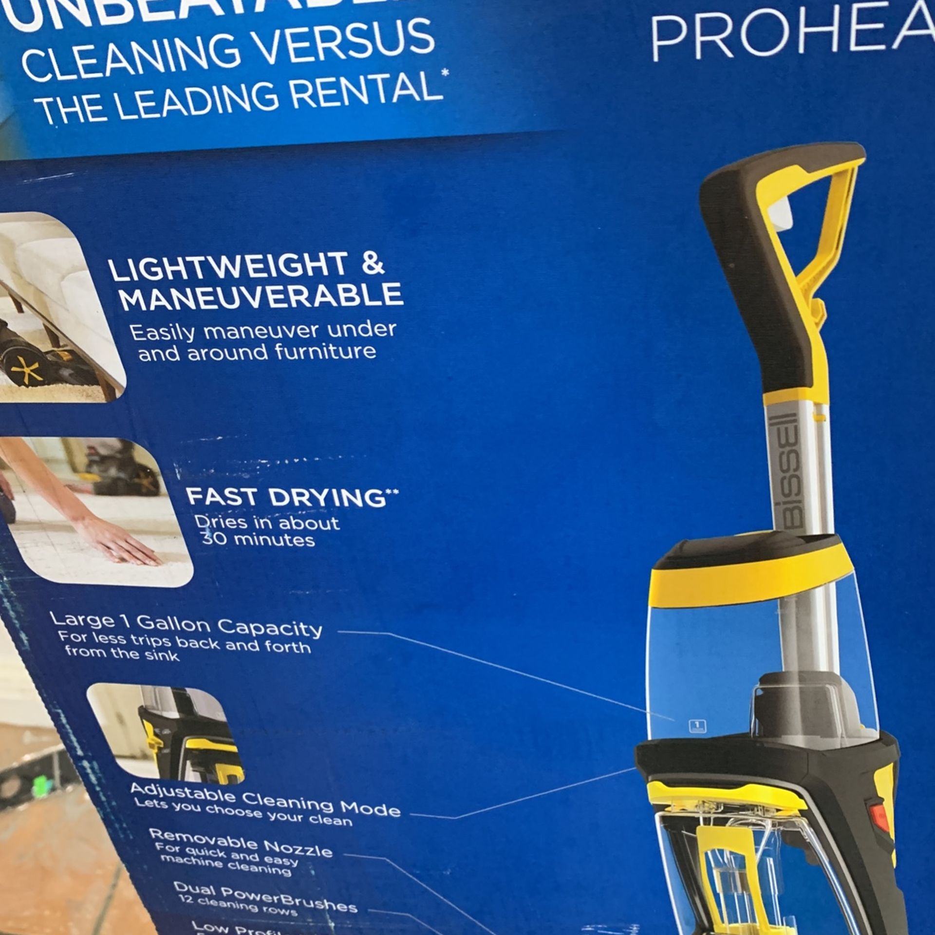 Bisele Vaccum Steamer Cleaner