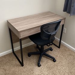 Office Desk With Drawer Thumbnail