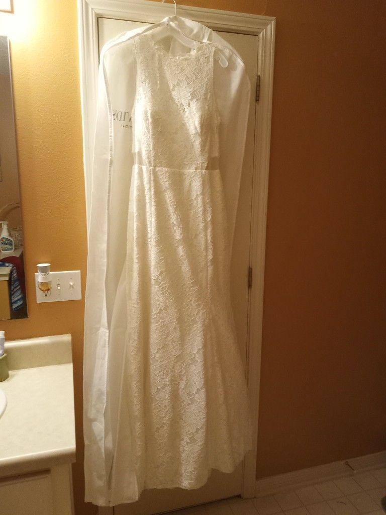 Wedding Dress And Shoe