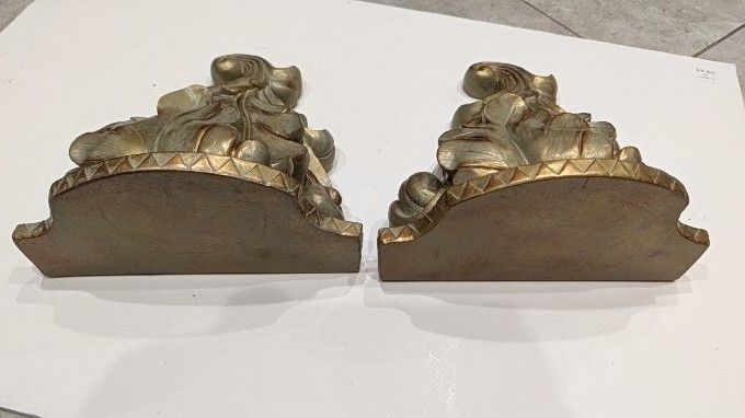 Carved Corbel Wall Shelves by Decoline New York hand made