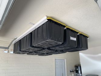 Garage Ceiling Overhead Storage Racks/Shelves Thumbnail