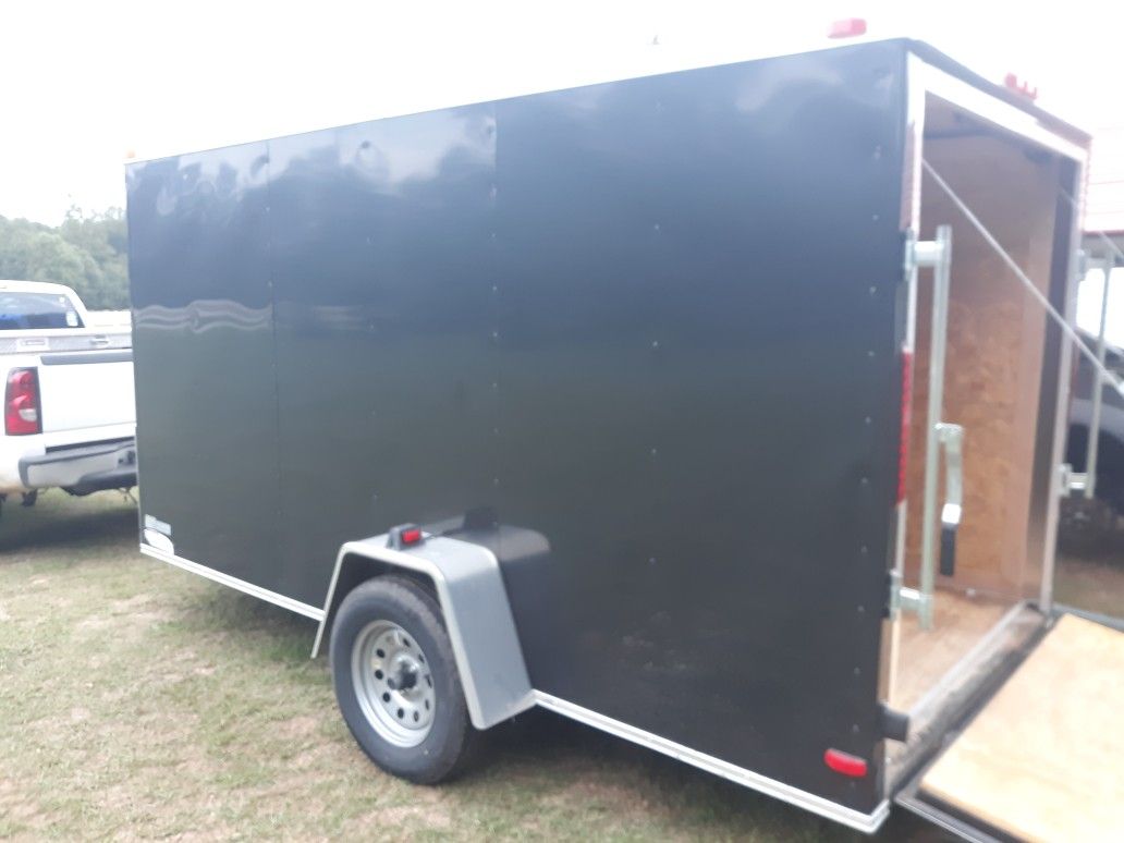 6 x 12 enclosed trailer