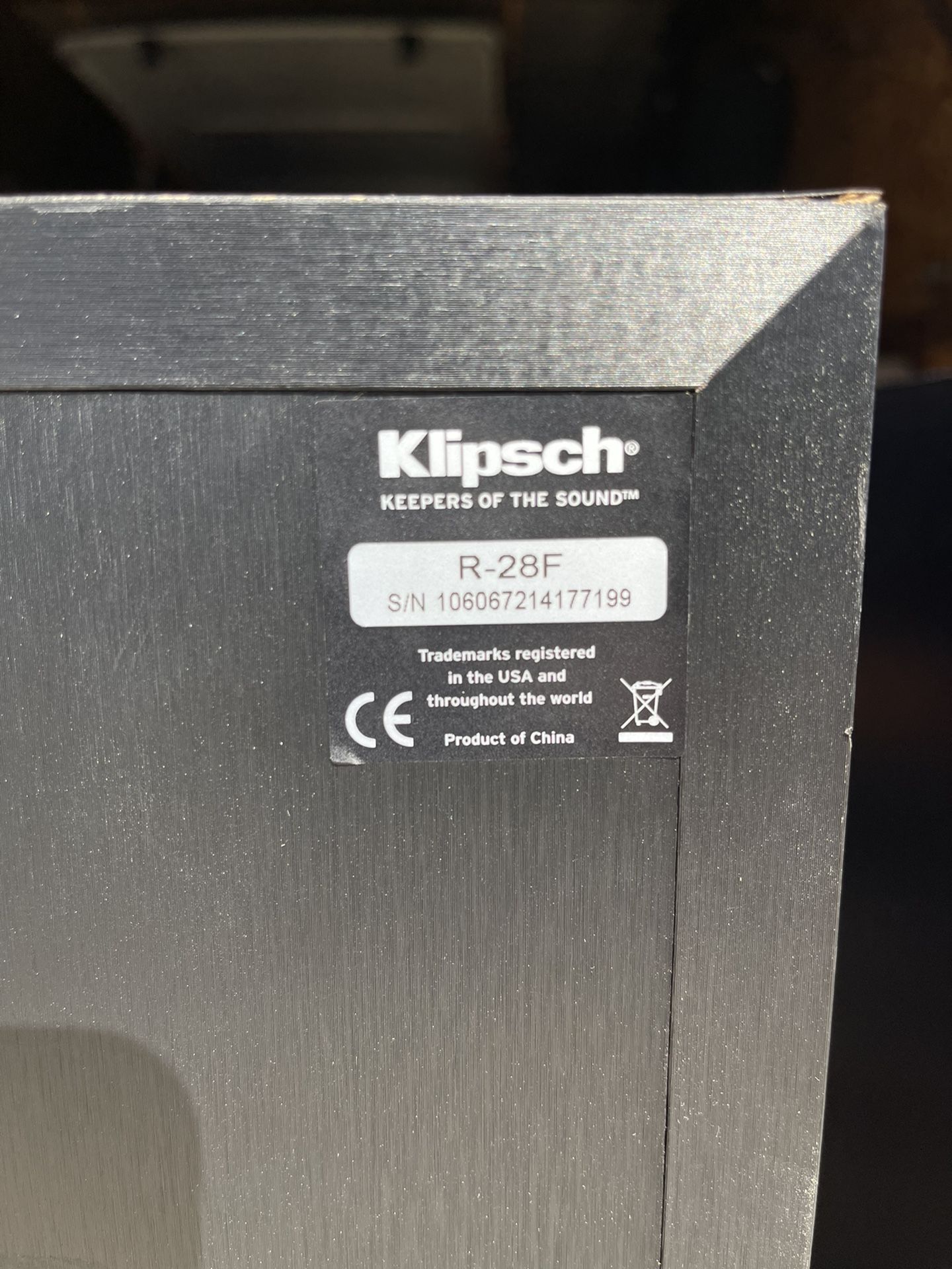 Klipsch Floor Speakers + Pioneer Receiver