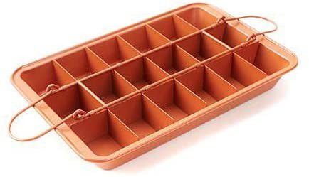 Copper Collection Brownie Pan