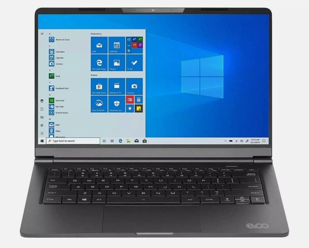 EVOO EVC141-12 Ryzen 5 Radeon Laptop Notebook