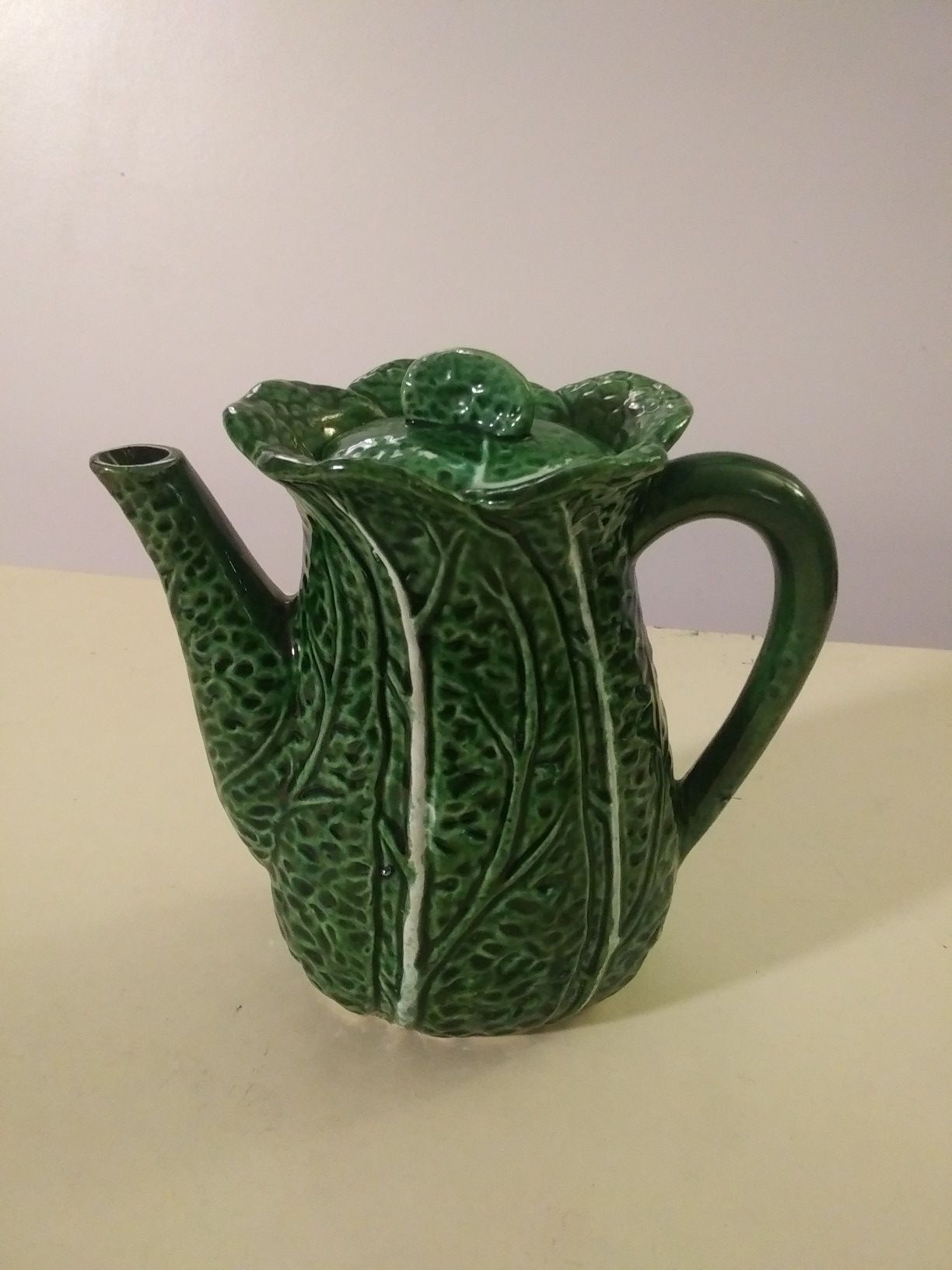 Cabbage tea pot