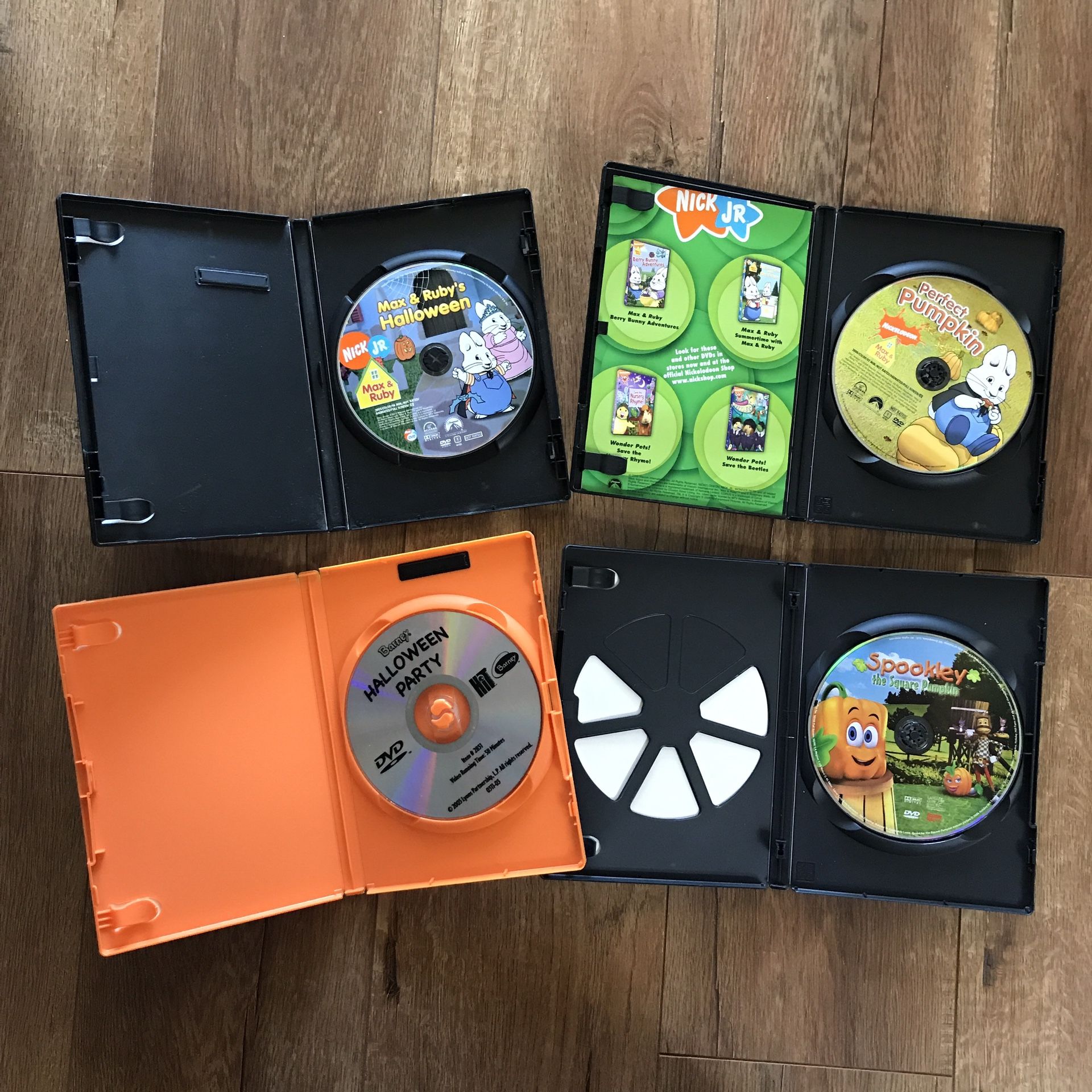 4 Kids Halloween DVDs
