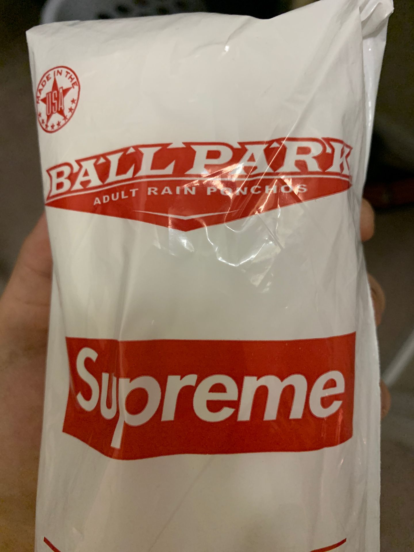 Supreme poncho