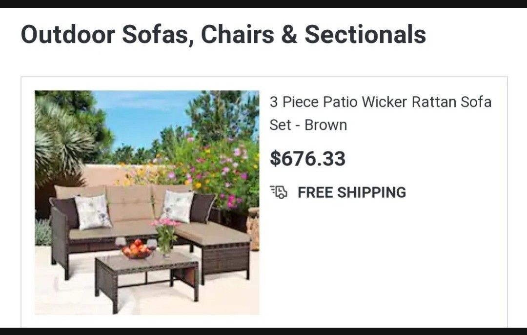 8 Piece-Rattan-wicker-patio-conversation-set-with-beige-cushions