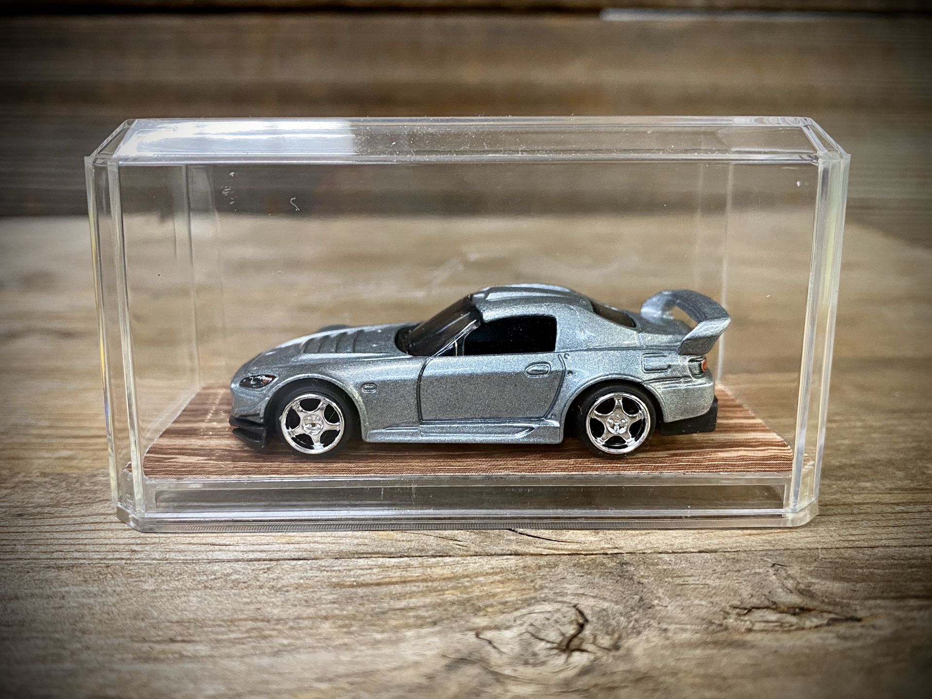 CUSTOM 1:64 Honda S2000 - Hot Wheels (Lowered + camber with upgraded premium 5spoke wheels)