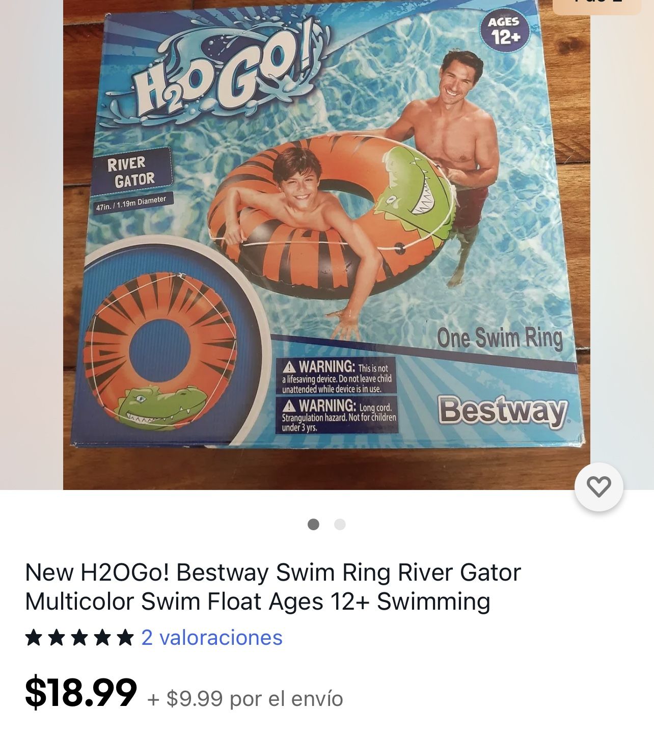 Pool H2OGO river gator