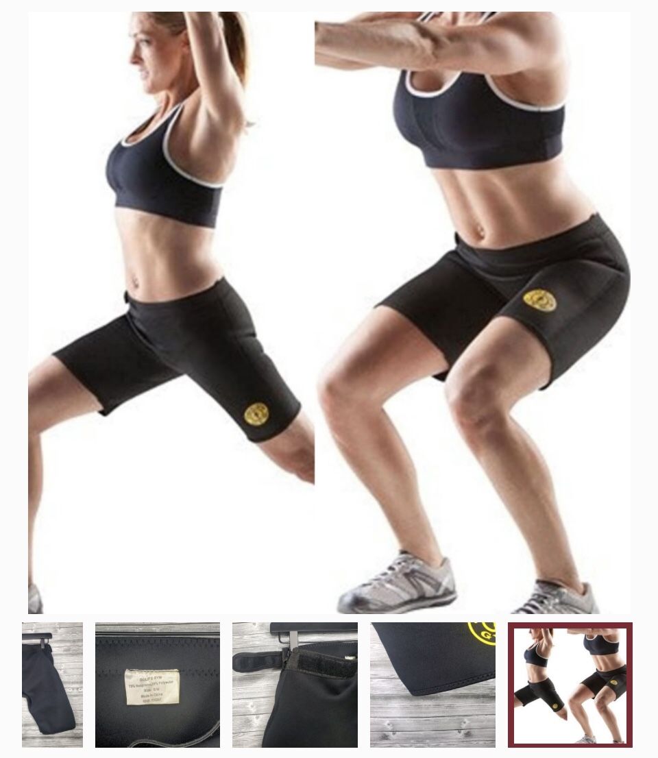 New Gold's Gym Adjustable Large/ X-Large * Unisex * Neoprene Slimming Shorts 🏋️♀️ $25