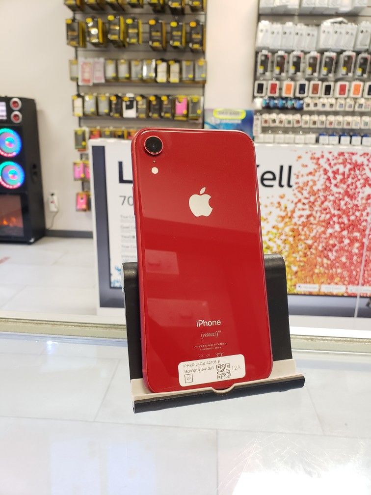 iPhone XR- Factory Unlocked- 64GB- $349 Cash/Card!!