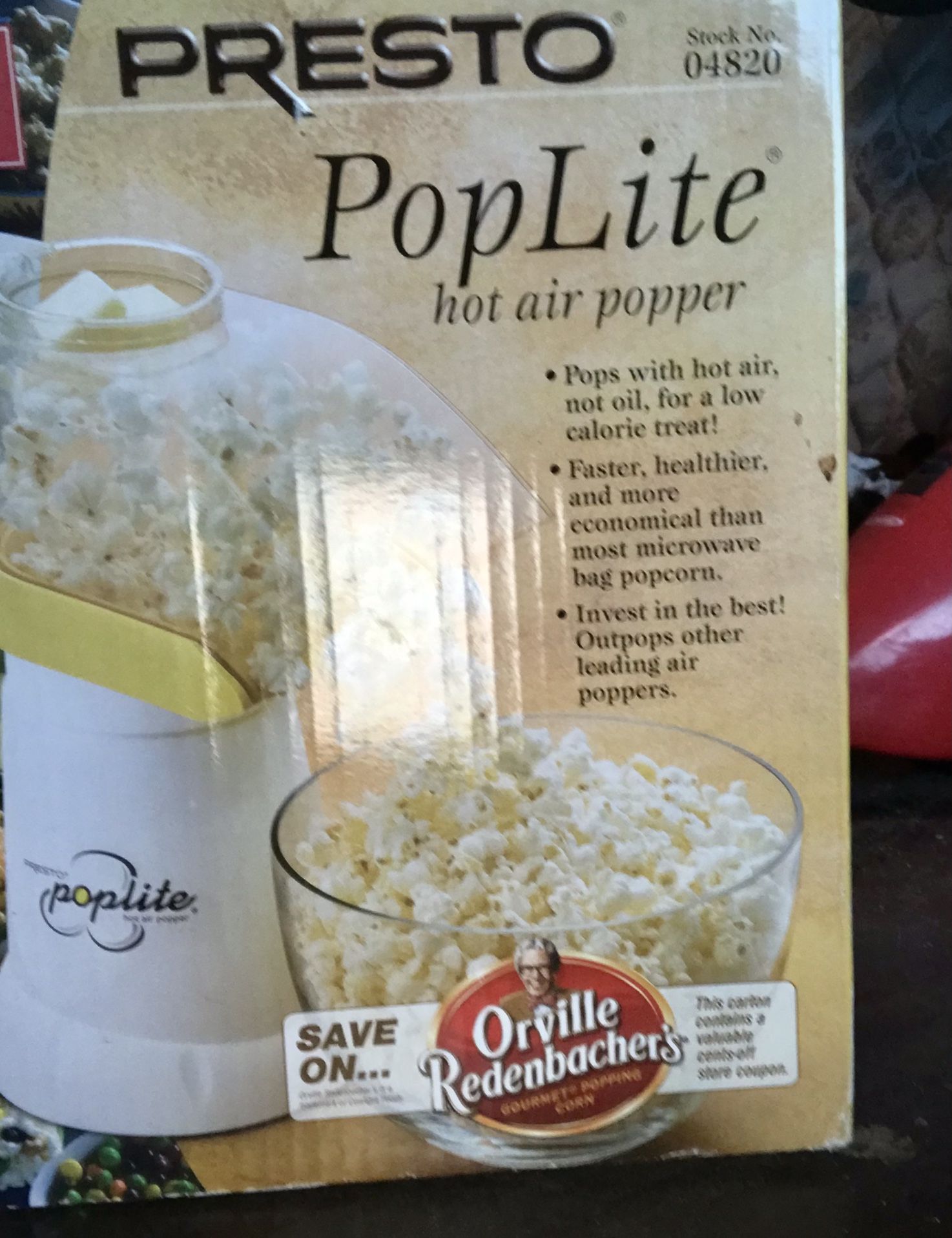 Presto Pop Lite Hot Air Popper