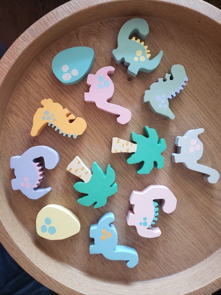 Hand Made Dinosaur Knobs For Kids Dresser Or Changing Table
