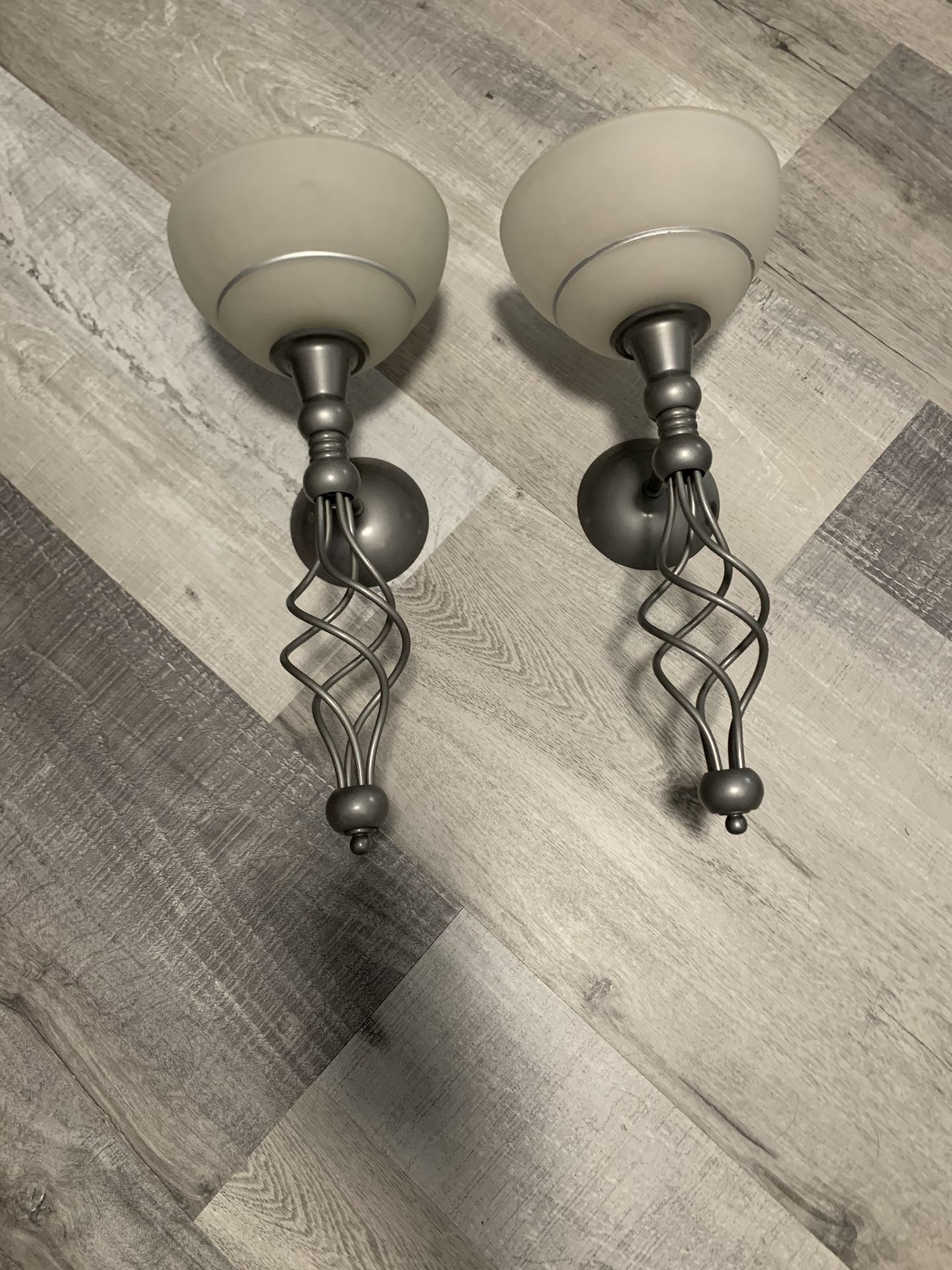Partylite candle holder wall sconces