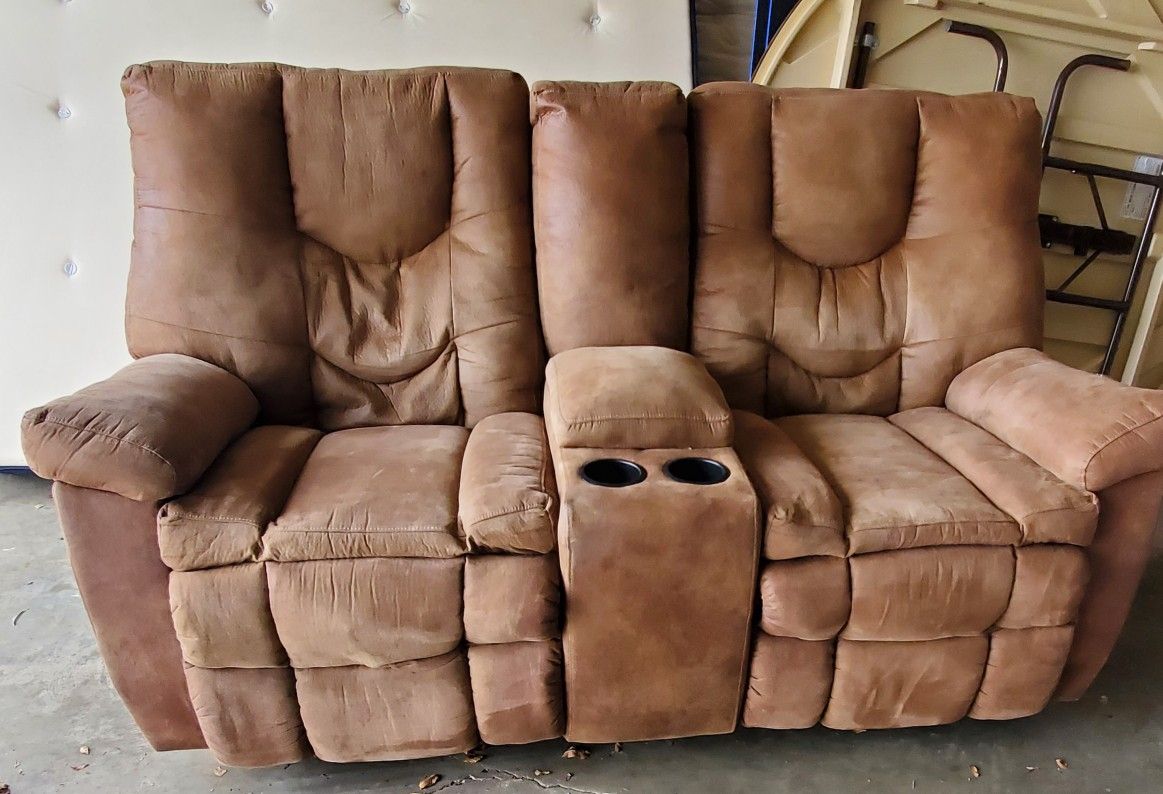 Reclining Couch and Loveseat