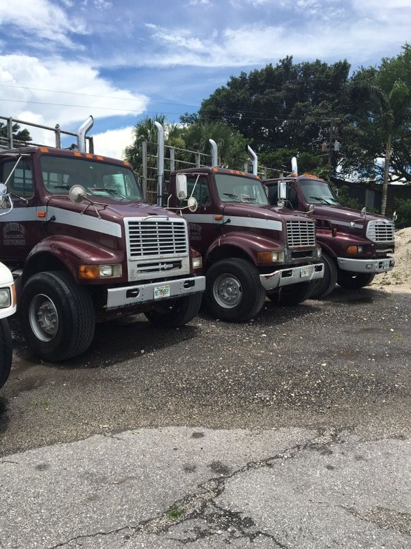 Flatbed trucks