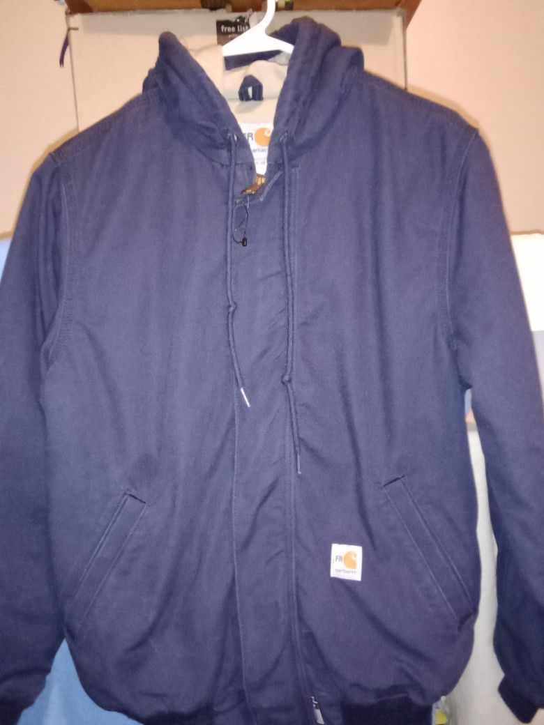 Flame Resistant Carhartt Coat.  Size M 8/10. Worn Only Once. Like New