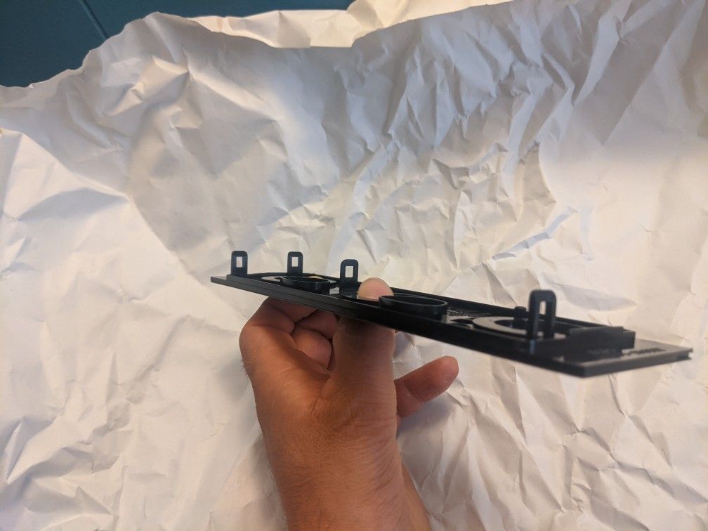 00-02' Toyota 4runner HVAC faceplate/bezel