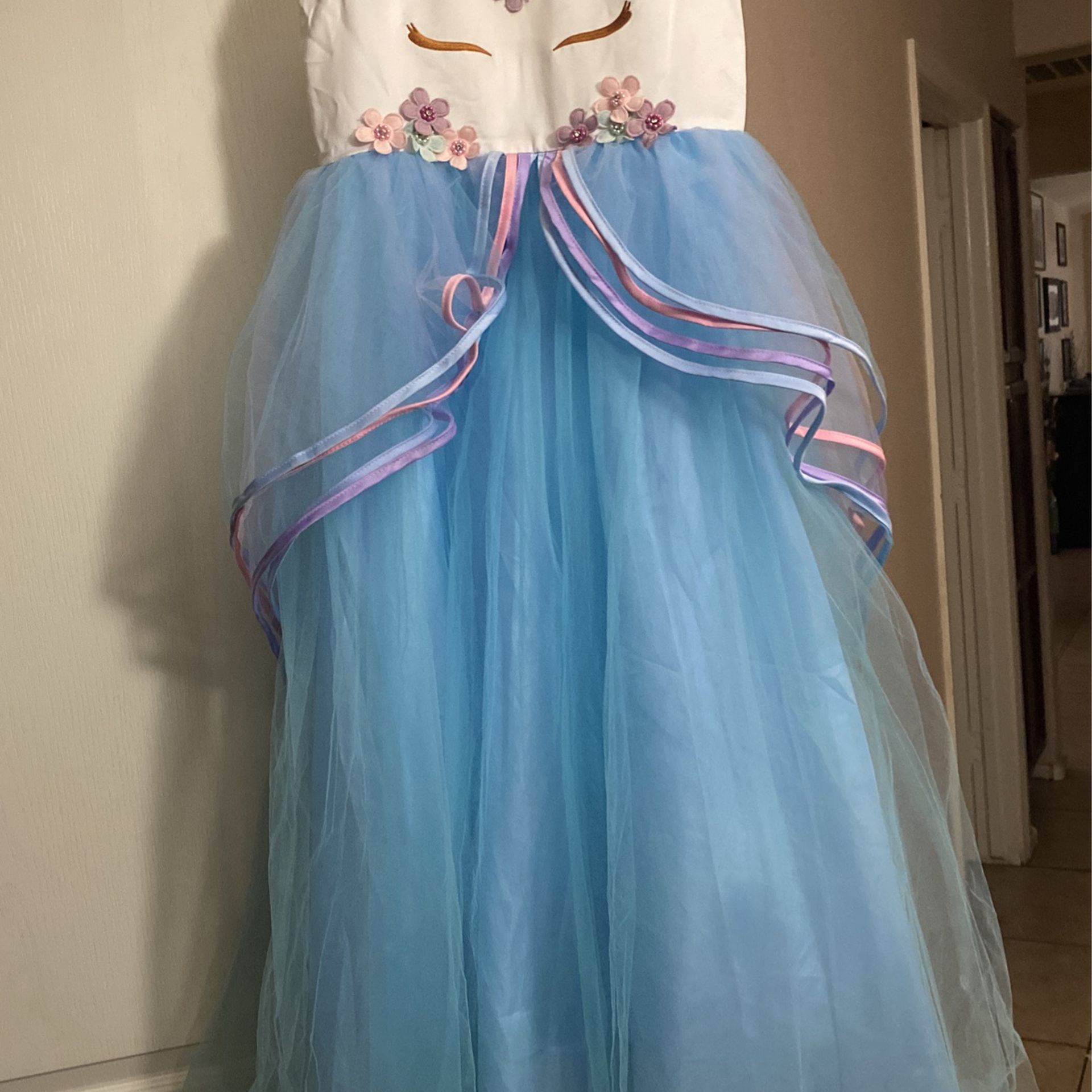 Unicorn Dress Size 11-12 