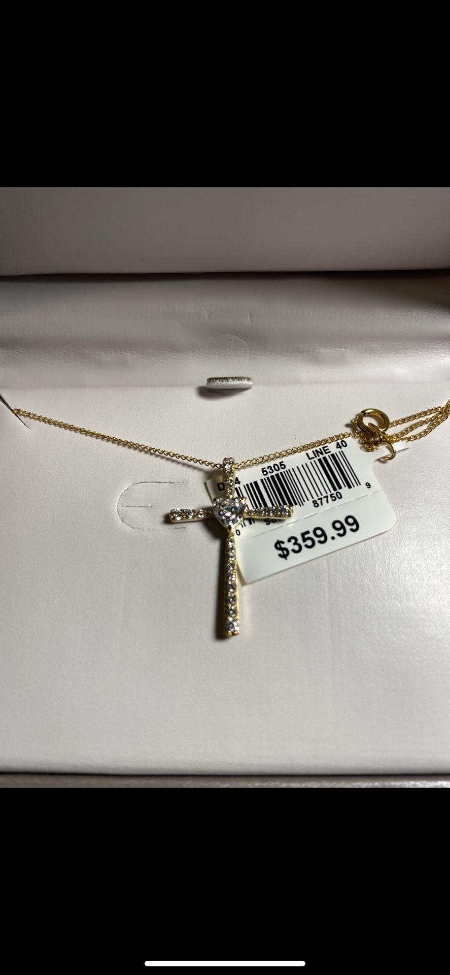 10 K Gold Cross