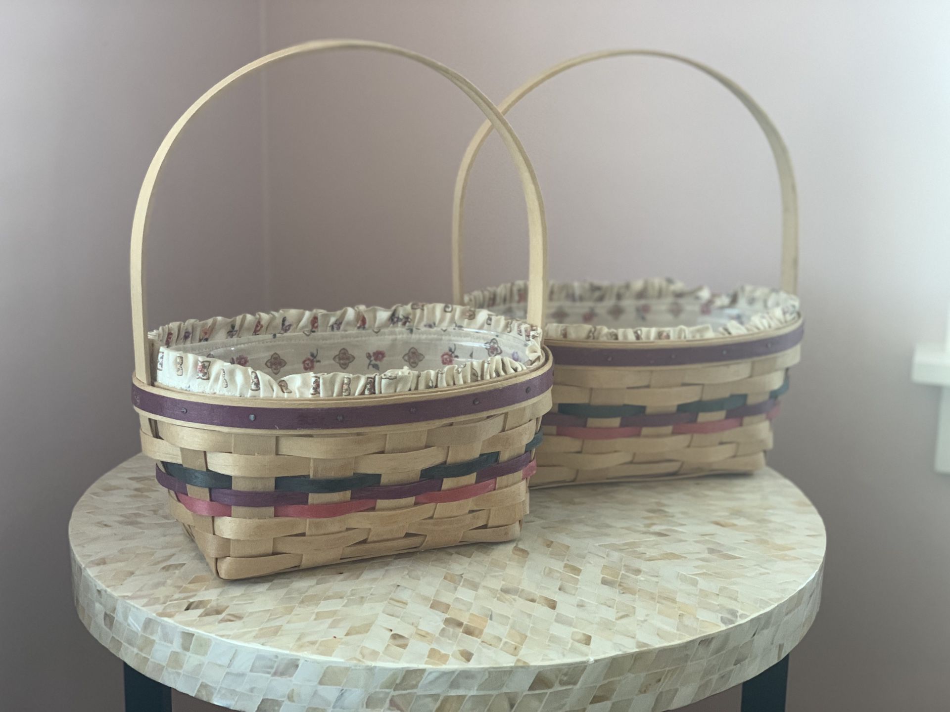 Longaberger Easter Baskets 1992/$20 each