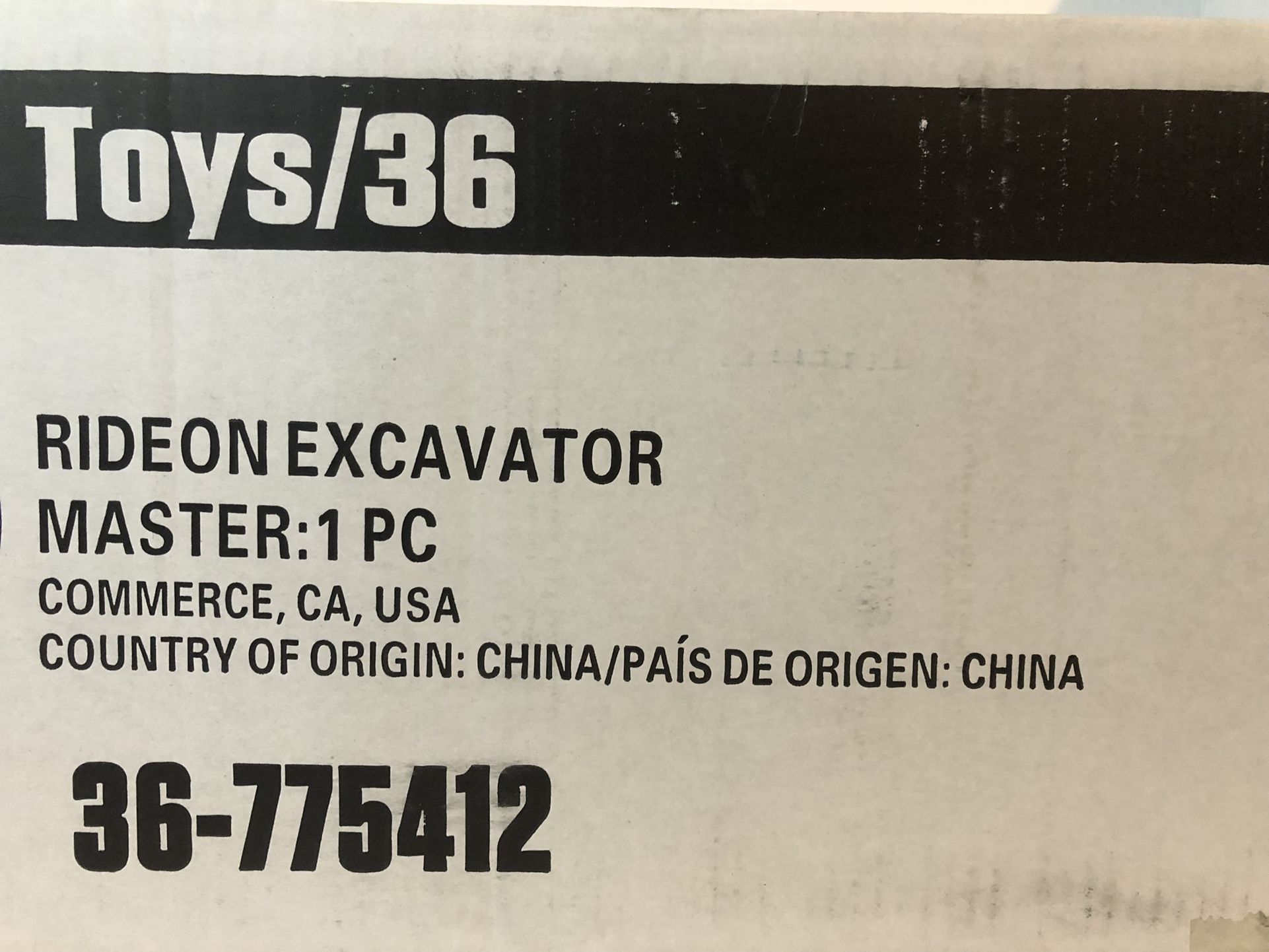 Excavator