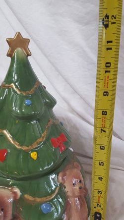 Ceramic Christmas Cookie Jar Thumbnail