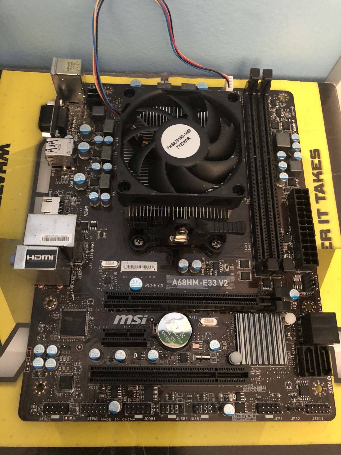 Msi a68hm e33 v2. A68hm-e33 v2.