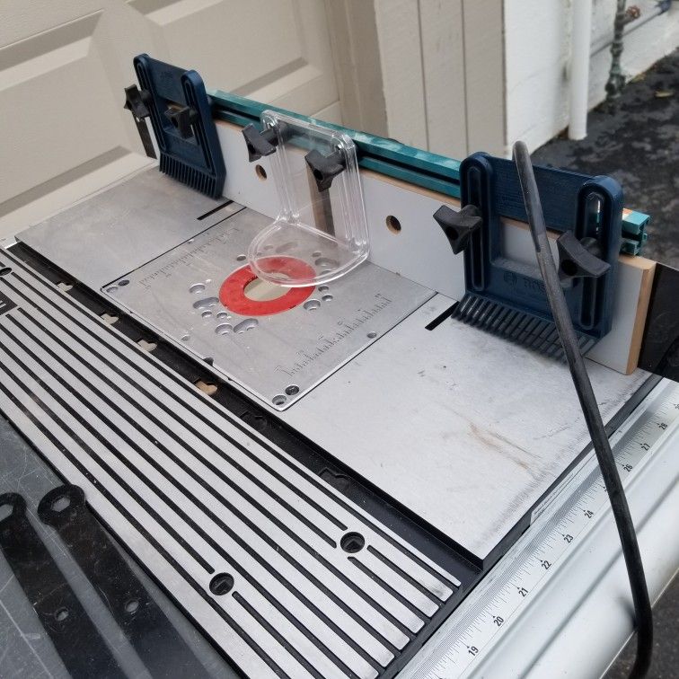 Used Ridgid R4512 10" Table Saw With Router Table for Sale in Phoenix, AZ OfferUp