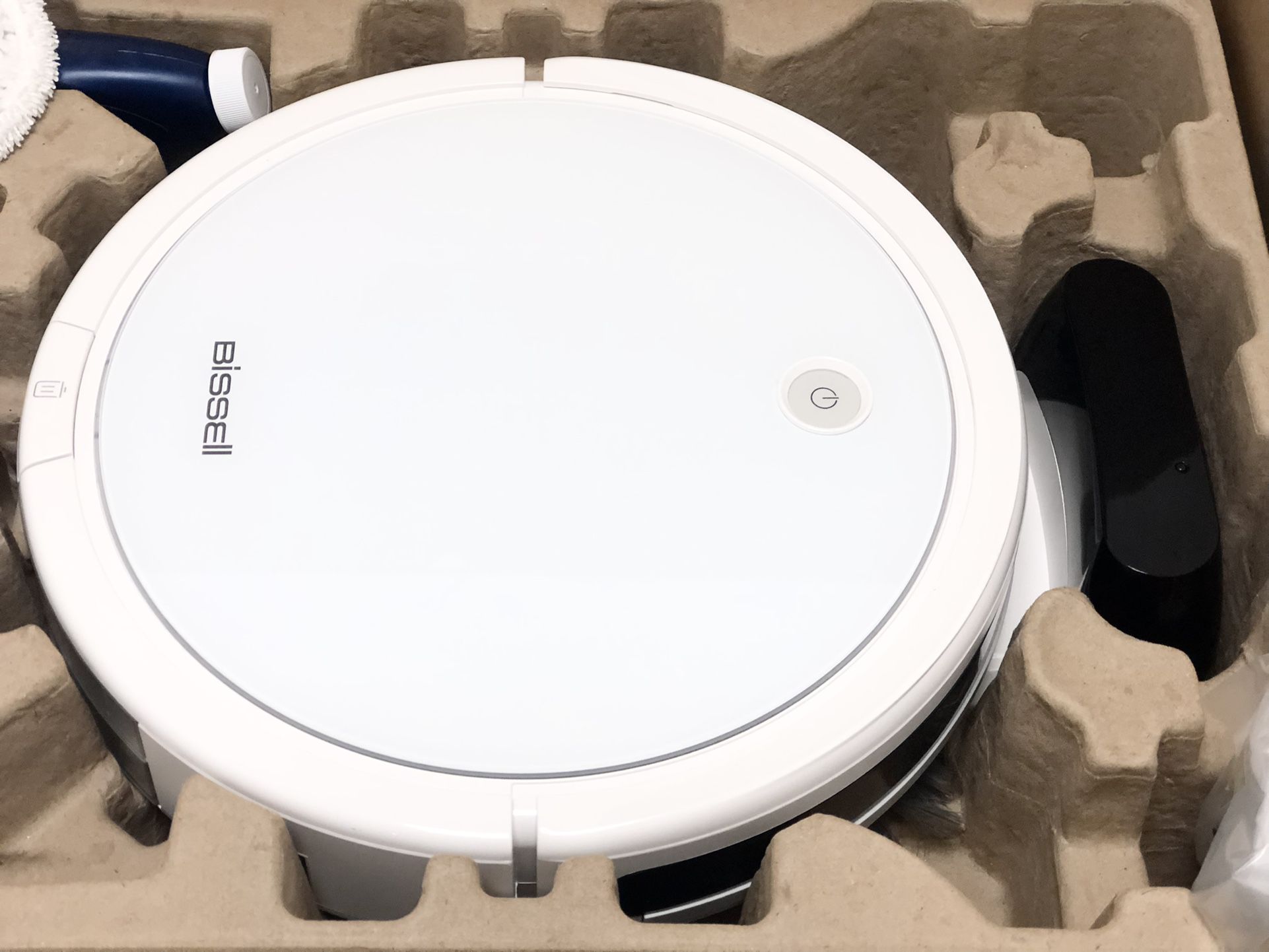 Bissell SpinWave Hard Floor Expert Pet Robot, 2-in-1 Wet Mop and Dry Robot Vacuum, WiFi Connected with Structured Navigation