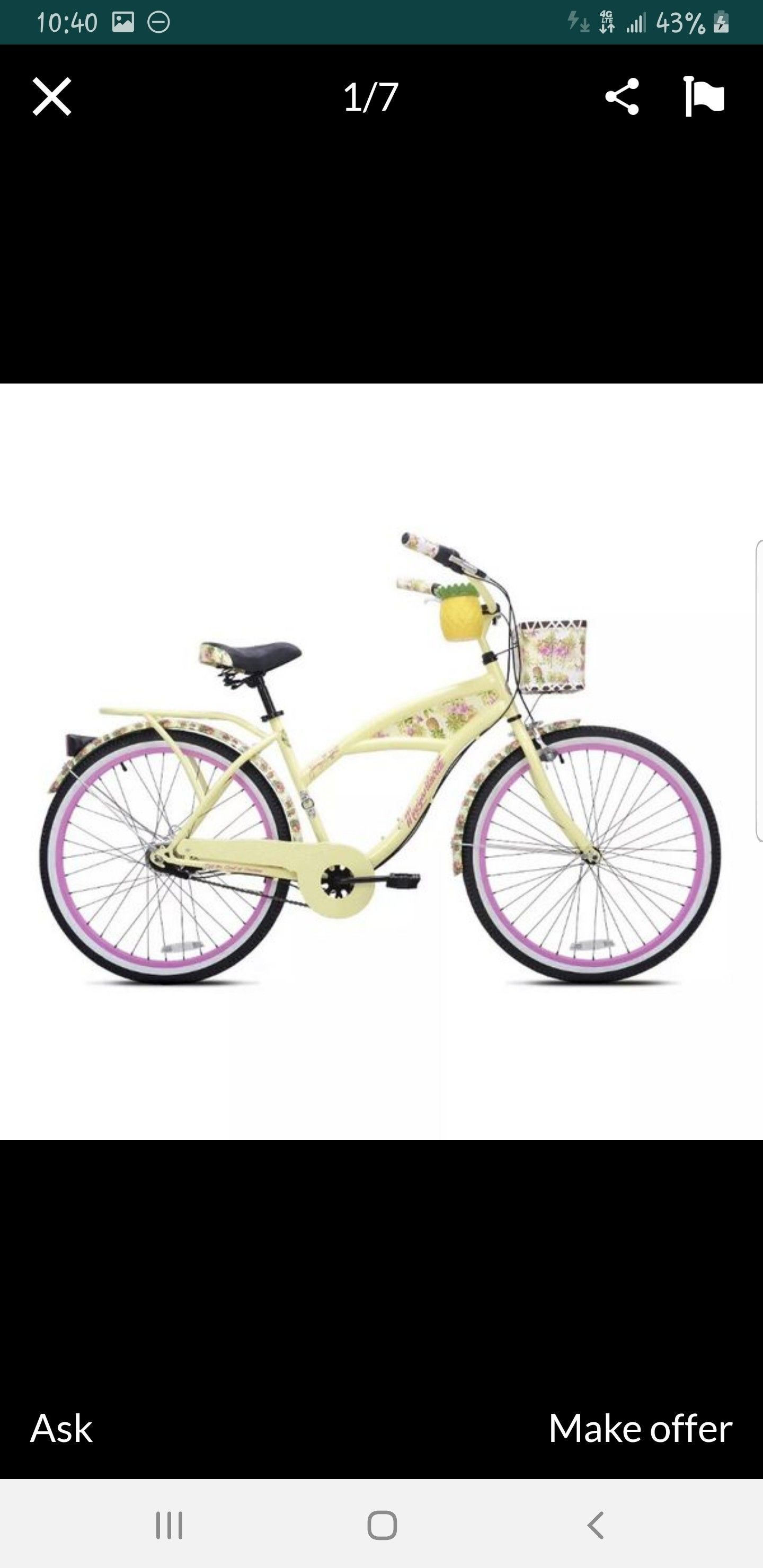 margaritaville pineapple bike