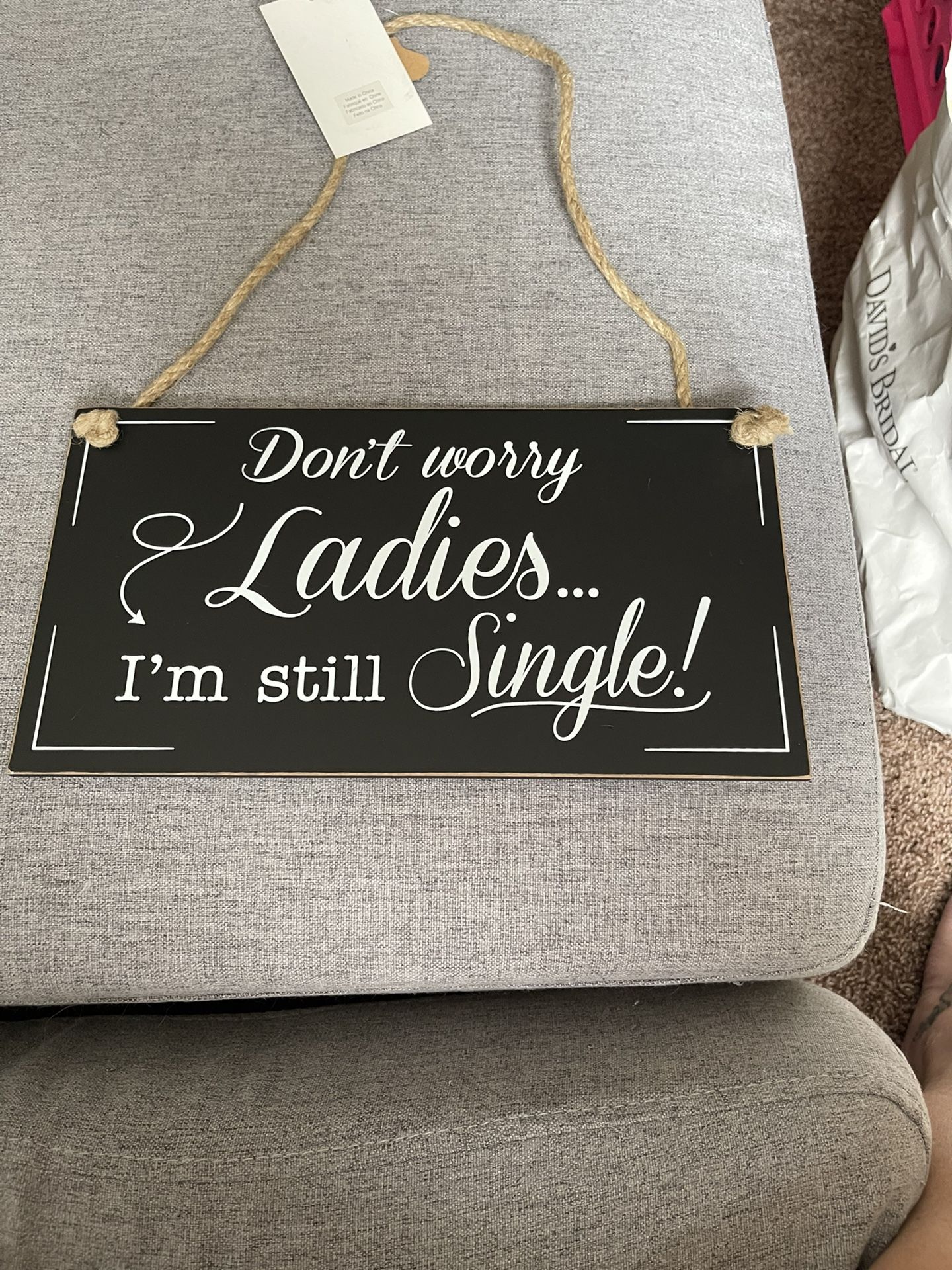 Ring Bearer Sign