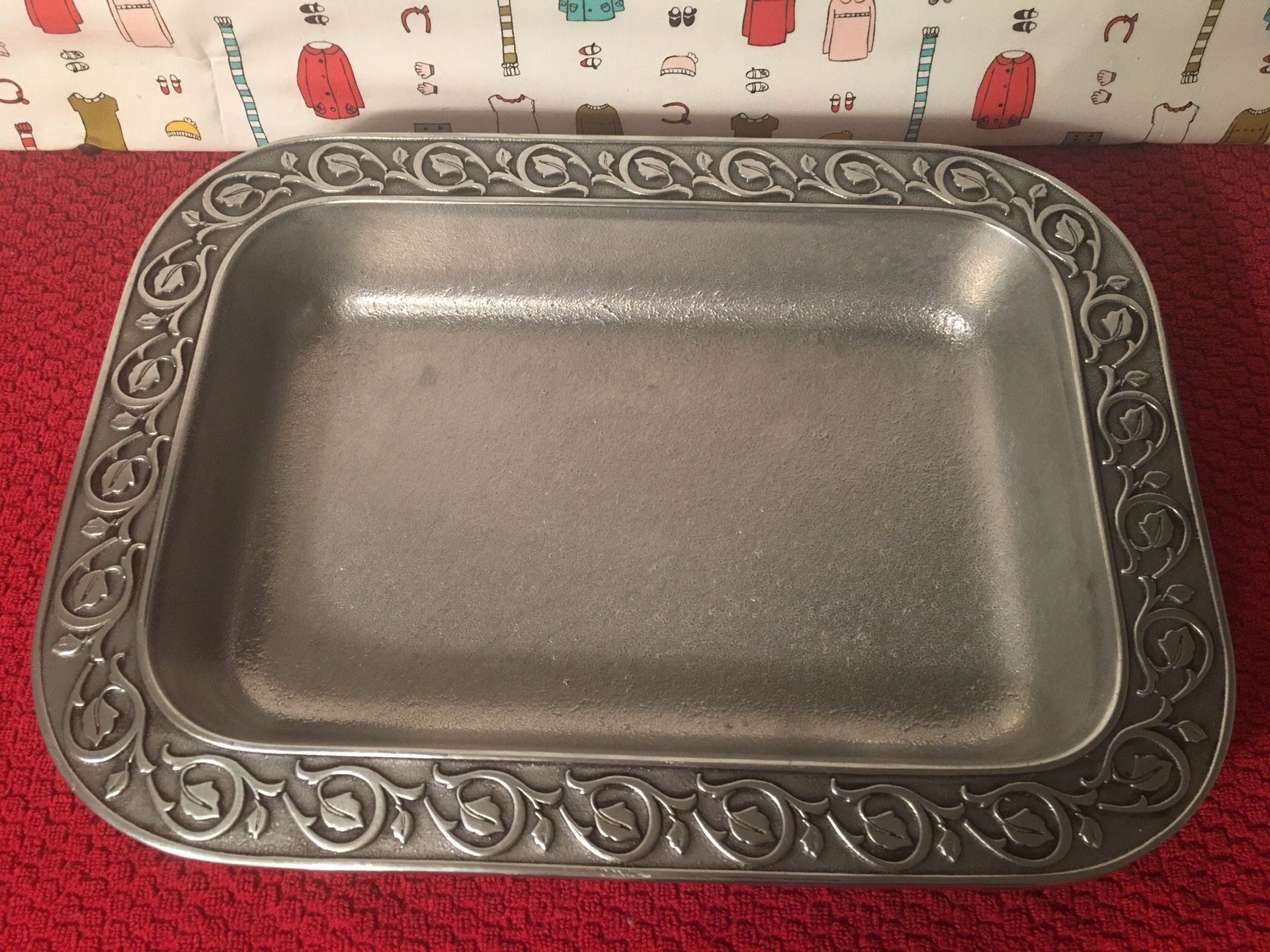 Royal Wilton Pewter RWP Amway Rectangle Dish