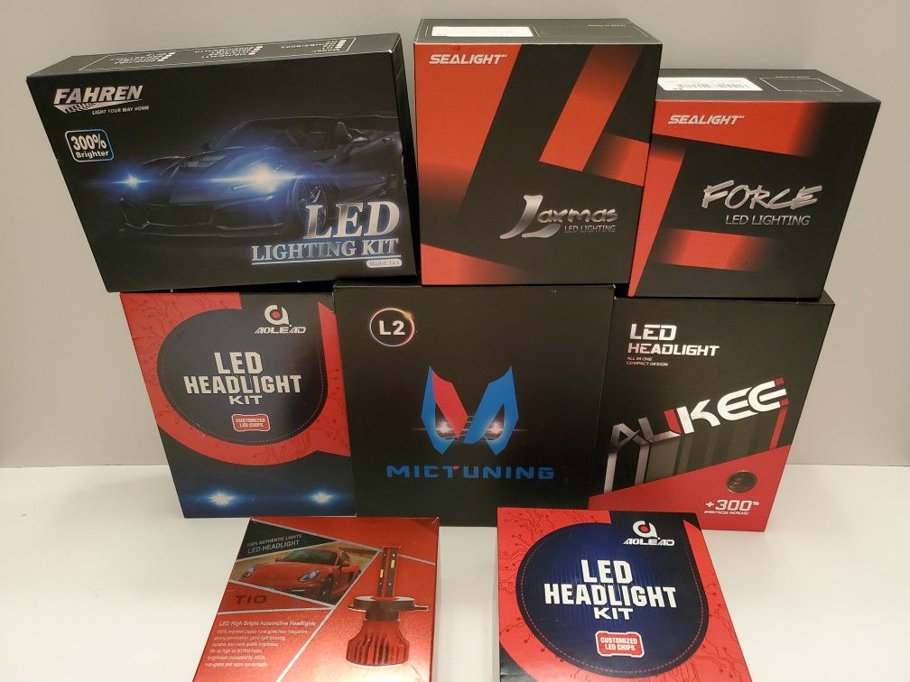 Lot Of Led Headlight Bulbs