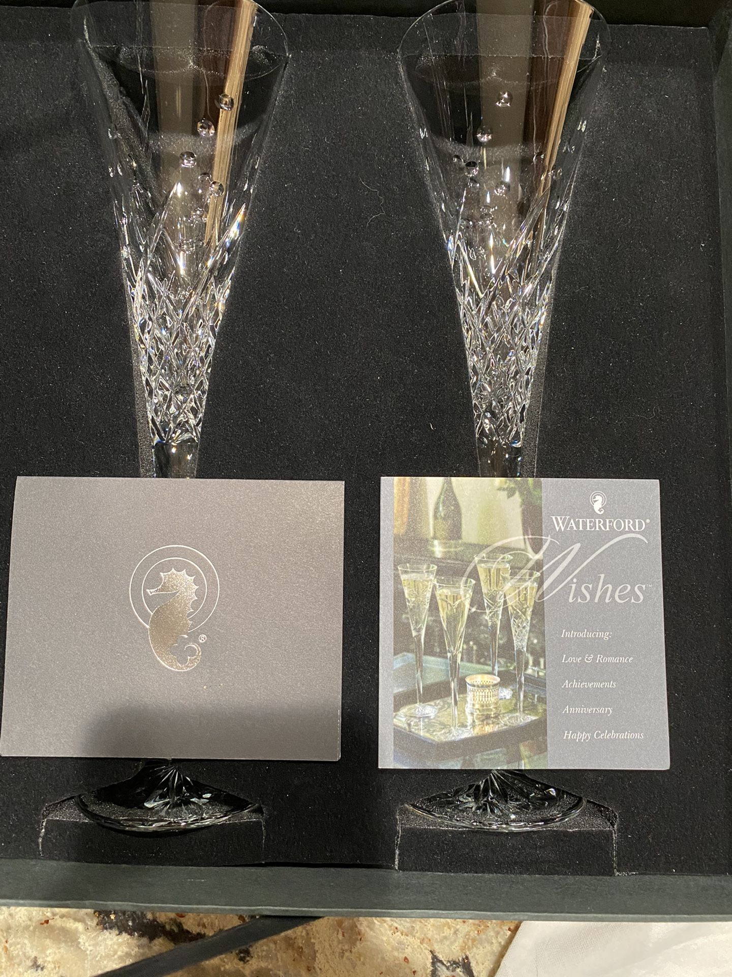 Waterford Crystal Toasting Flutes