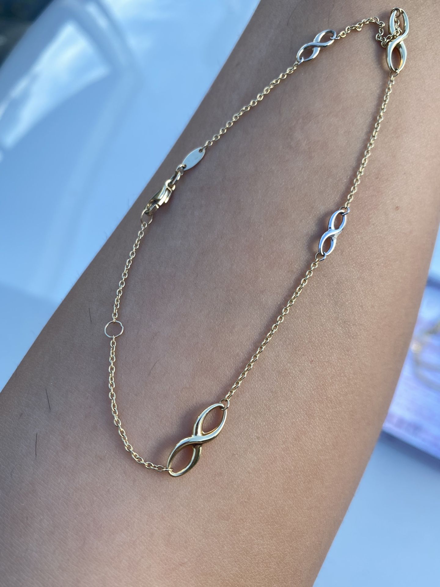 SOLID GOLD ANKLET 10k